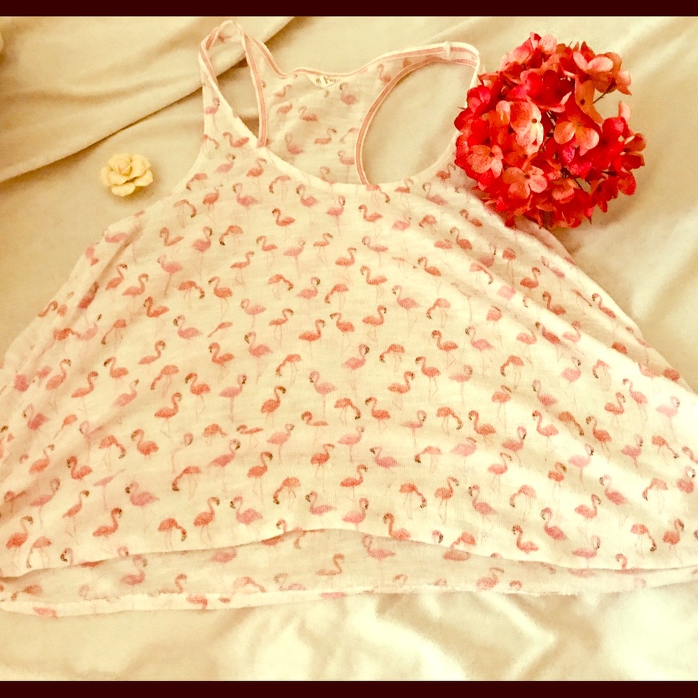 Aeropostale Flamingo tank! 🌸